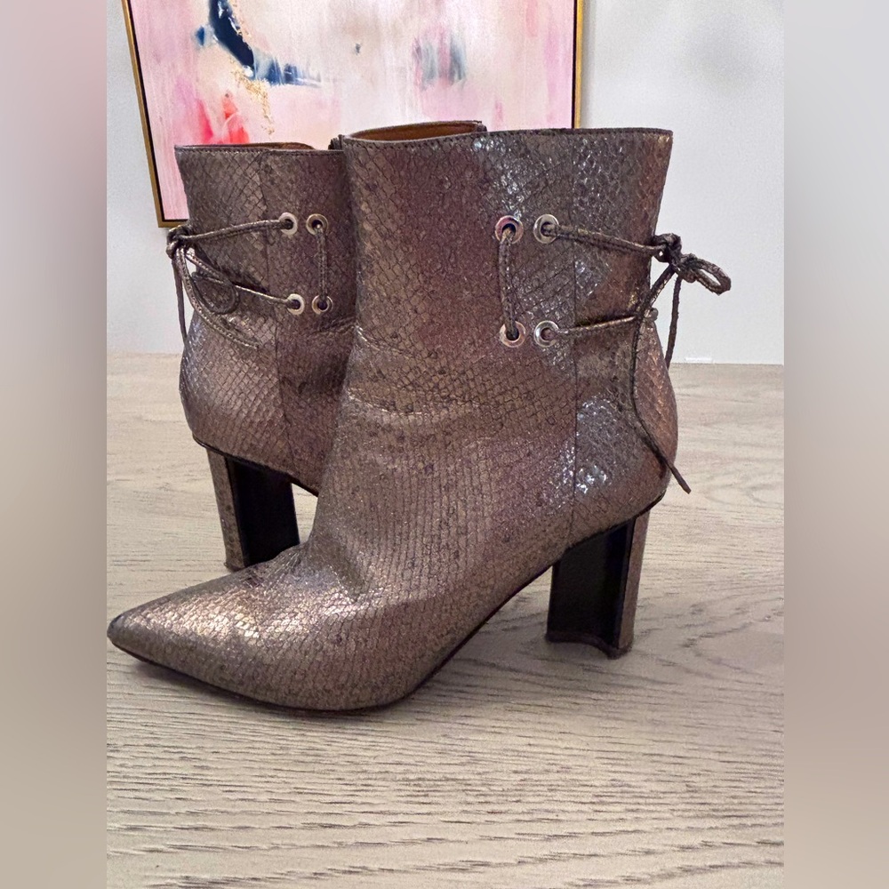 Clergie King Mamba Canon De Fusil Metallic Boot Size 7.5